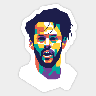 Isco On WPAP Sticker